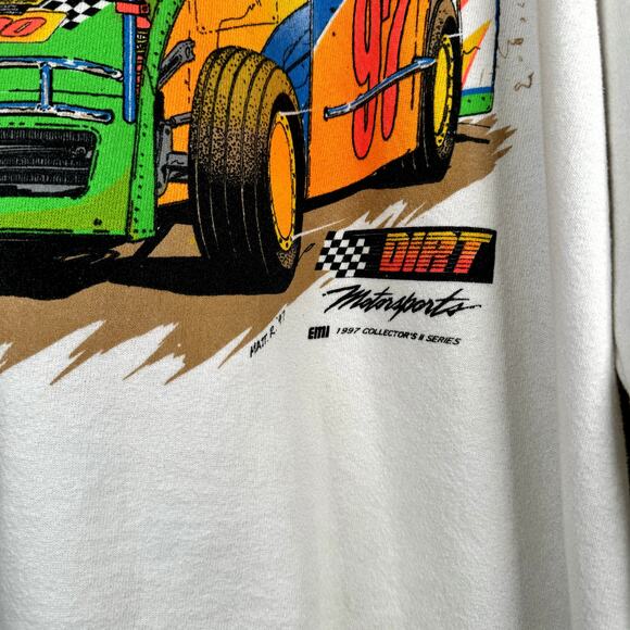 Vintage 1997 The Moody Mile Syracruse Crewneck Sweatshirt Size XL - Picture 9 of 10